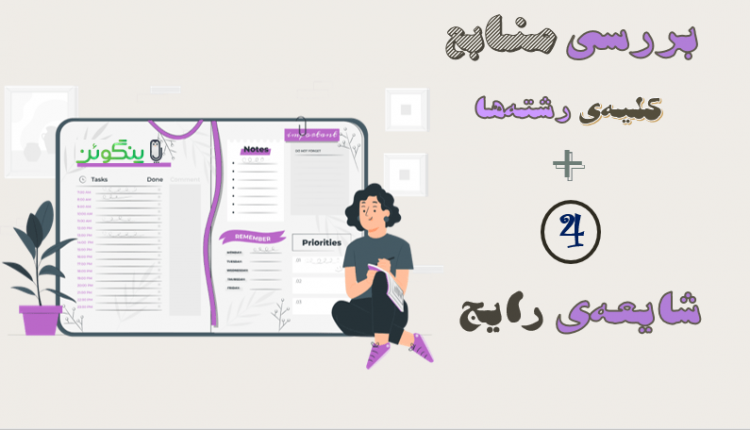 بهترین منابع کنکور رشته ها